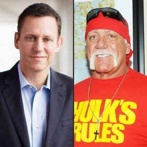 Photo of Peter Thiel and Hulk Hogan
