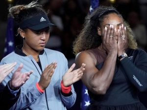 Naomi Osaka and Serena Williams US Open